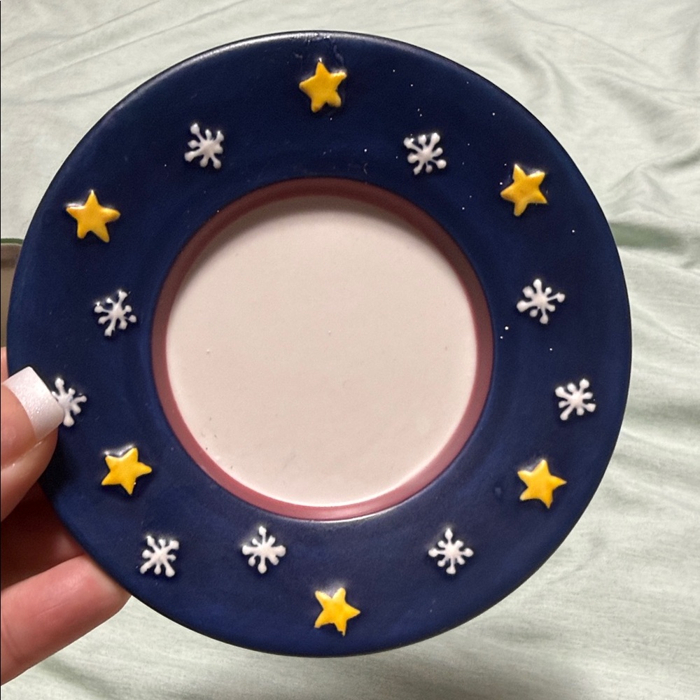 Yankee Candle Snowman and Star Holder - Picture 3 of 5